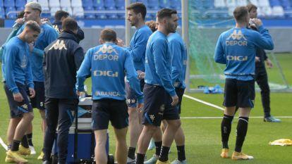 Lucas Pérez entrenando con el Depor @Javier Alborés (23)