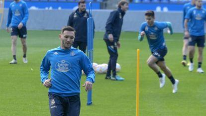 Lucas Pérez entrenando con el Depor @Javier Alborés (18)