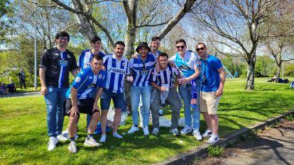 La aficion del Depor en A Malata (4)