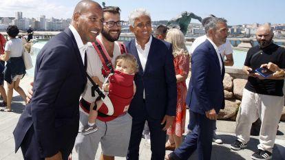 Llegada de Bebeto y Mauro Silva a A Coruña @quintana (15)