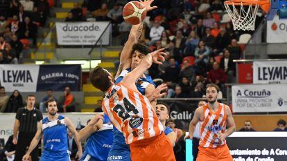 Derrota del Leyma Basquet Coruña ante el Fuenlabrada @Pedro Puig (32)