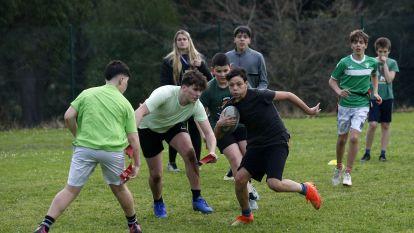 Los chicos y chicas lo pasaron en grande jugando a deportes como el rugby @Quintana (22)