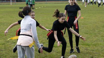 Los chicos y chicas lo pasaron en grande jugando a deportes como el rugby @Quintana (20)