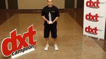 David Mella, ganador de la decimoquinta edición del trofeo ‘dxt Víctor Gómez Lage’ al mejor jugador del RC Deportivo, (30)