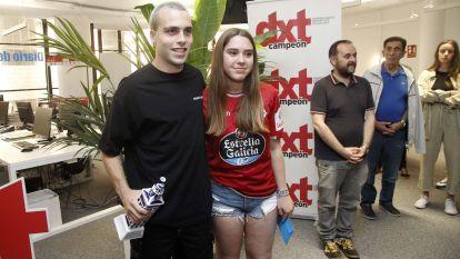 David Mella, ganador de la decimoquinta edición del trofeo ‘dxt Víctor Gómez Lage’ al mejor jugador del RC Deportivo, (30)