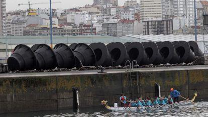 Primera regata de piragüismo que organiza el Real Club Náutico de La Coruña en su centenaria historia (35)
