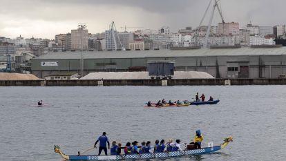 Primera regata de piragüismo que organiza el Real Club Náutico de La Coruña en su centenaria historia (37)