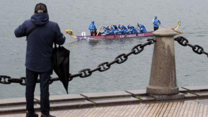 Primera regata de piragüismo que organiza el Real Club Náutico de La Coruña en su centenaria historia (7)
