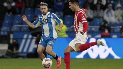El Dépor rescata un punto de Riazor en un partido gris de los blanquiazules (184)