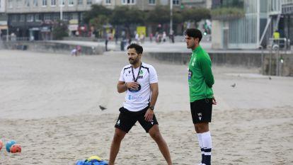El Liceo se entrena en la playa de Riazor FOTO Patricia G. Fraga (44)