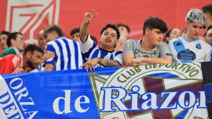 El Dépor contó con el apoyo de su afición en Granada FOTO Fernando Fernández (6)