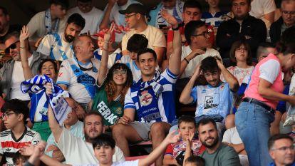 Afición del Dépor en Santiago @FernandoFernandez (18)