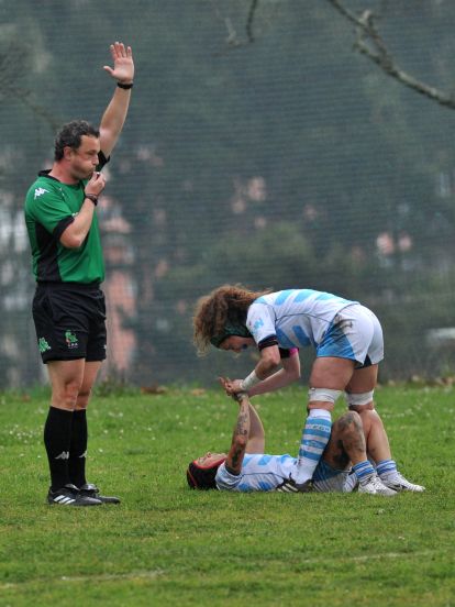 Las gallegas cayeron ante la selección de rugby de Castilla y León @Pedro Puig (17)