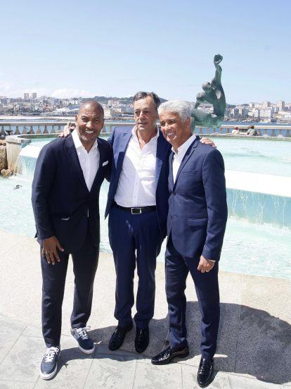 Llegada de Bebeto y Mauro Silva a A Coruña @quintana (12)