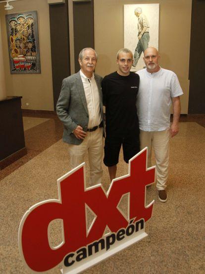 David Mella, ganador de la decimoquinta edición del trofeo ‘dxt Víctor Gómez Lage’ al mejor jugador del RC Deportivo, (32)