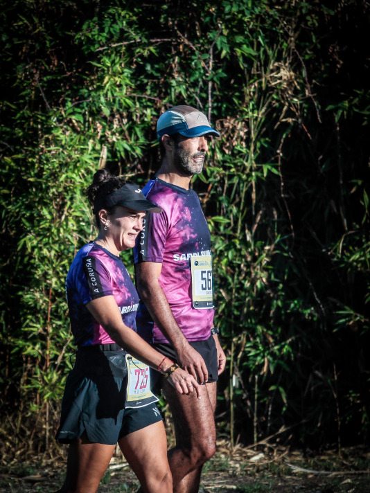 Cientos de corredores participaron en una nueva prueba del Coruña Corre