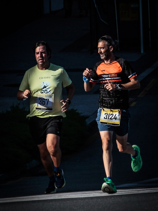 Cientos de corredores participaron en una nueva prueba del Coruña Corre