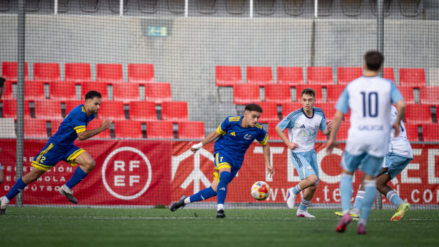 Lance del juego en el Galicia-Canarias