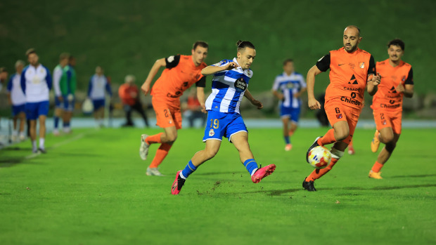 El Sámano-Dépor también lo ofreció la TVG en directo