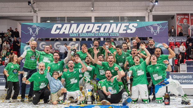 El Liceo celebra el título de Copa