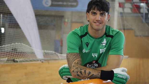 Fran Torres, Tombita, en el Palacio de los Deportes de Riazor
