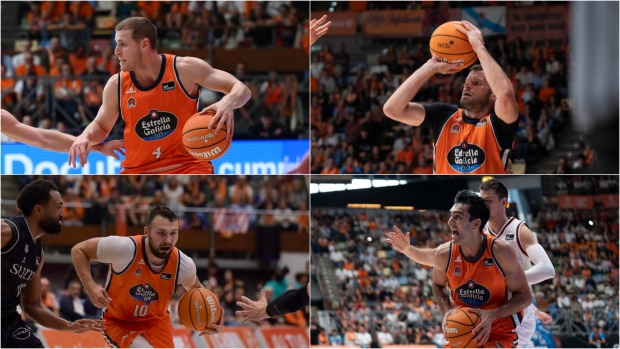 Los aleros del Básquet Coruña
