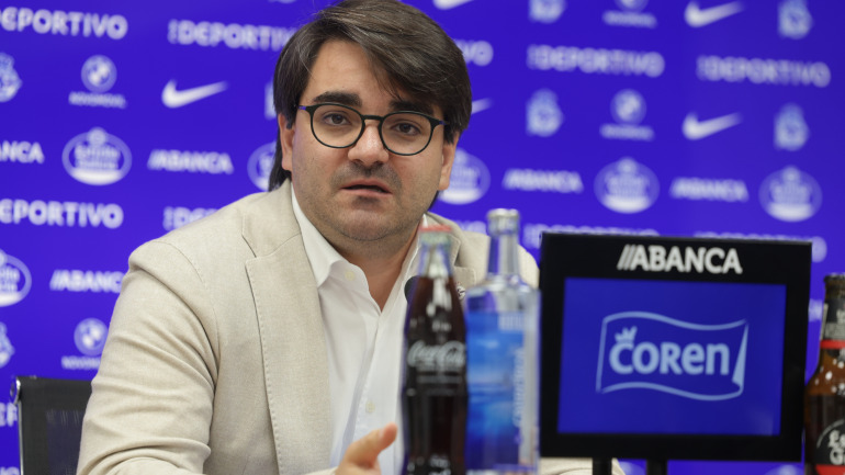 Massimo Benassi, en rueda de prensa