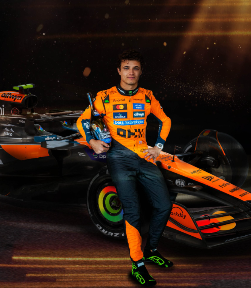 Lando Norris, campeón de F1