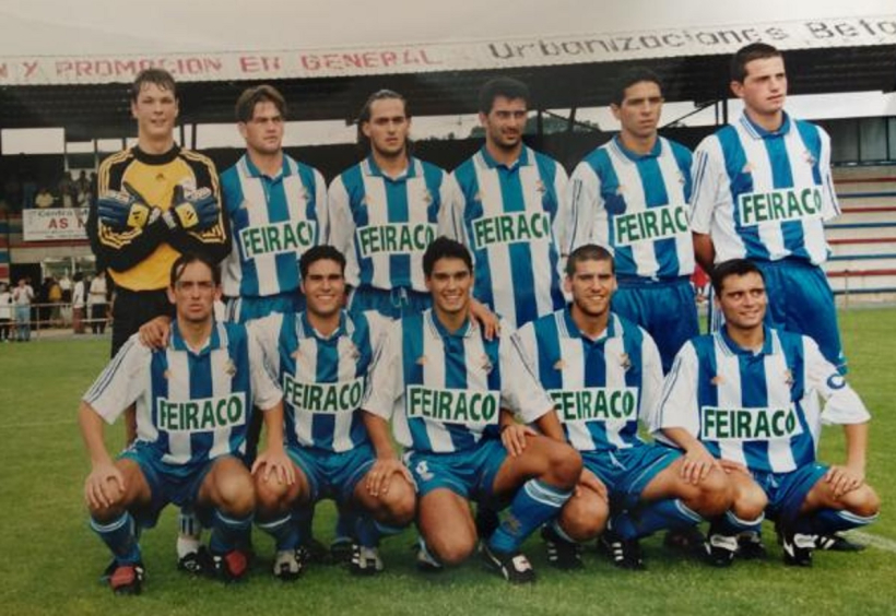 Once del Fabril en su visita al Betanzos en la temporada 1999-00