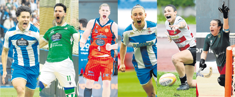 Deportivo, Liceo, Básquet Coruña, Dépor Abanca, CRAT Rialta y Marineda, los seis equipos coruñeses en primera división 2026-27