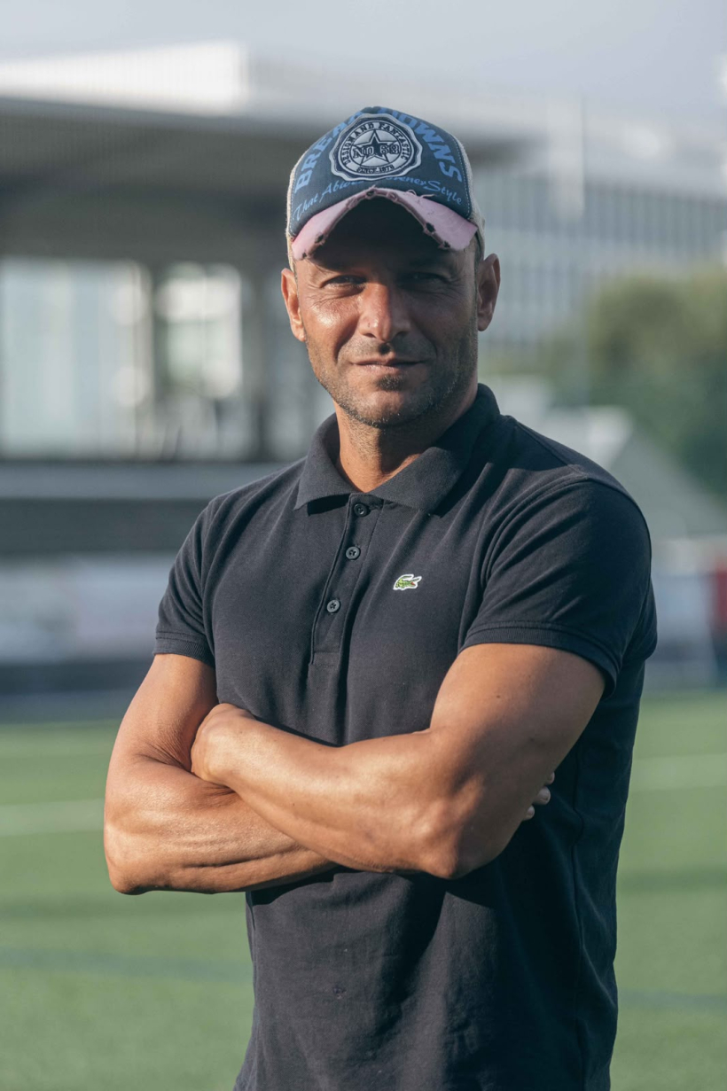 Noé López, en su presentación como entrenador del Arteixo