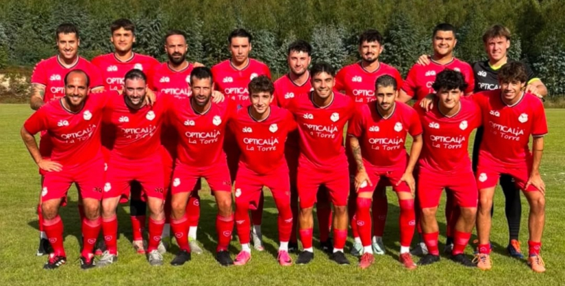 Jugadores del Marte, antes de un partido