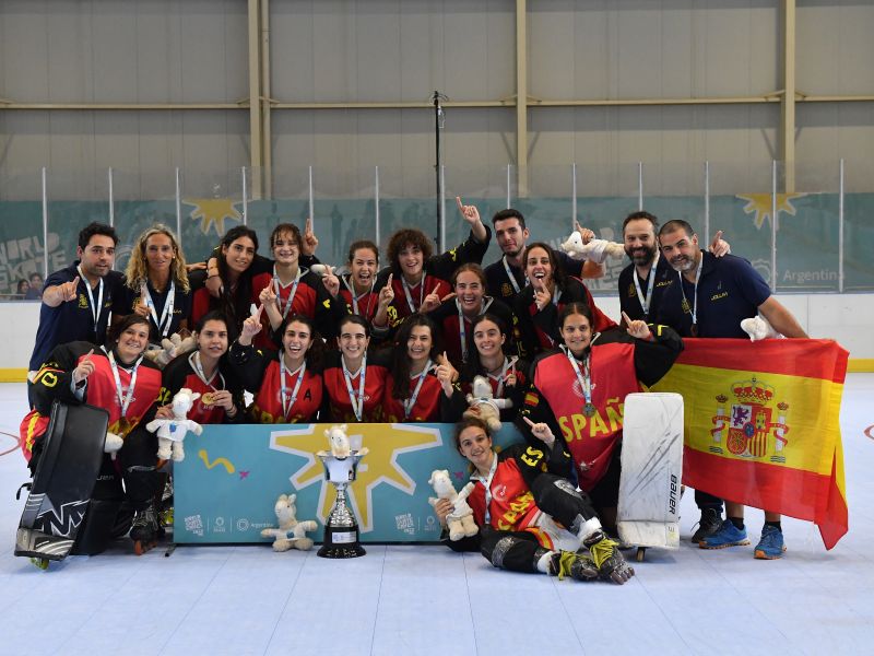 Hockey lu00ednea espau00f1a world skate games