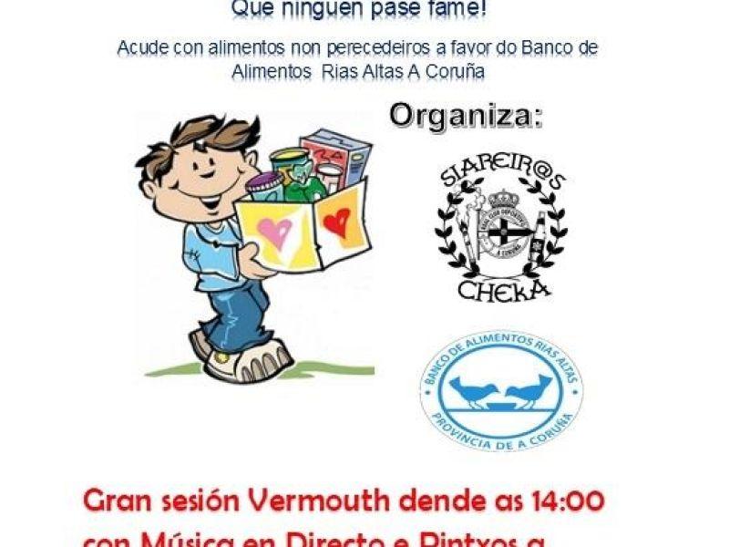 Recogida alimentos Peña Cheka
