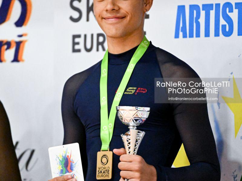 Unai cereijo patinaje artistico europeo 2023 2