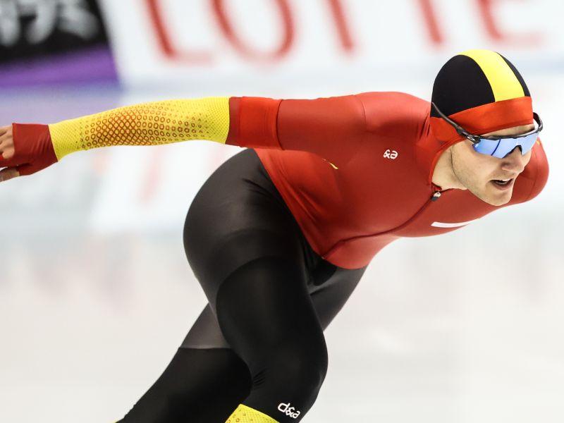 Manu Taibo patinaje de velocidad Europeo 2024 foto International Skating Union