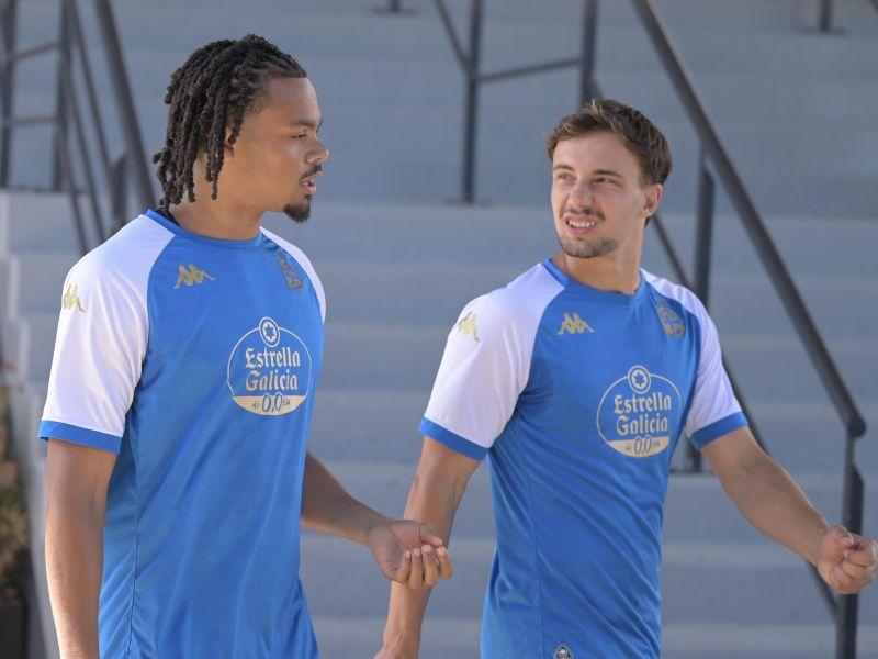 Lucas Noubi y Denis Genreau