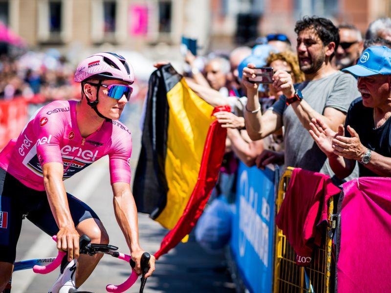 EuropaPress 5180764 07 may 2023 italy san belgian cyclist remco evenepoel soudal quickstep in action 16133200