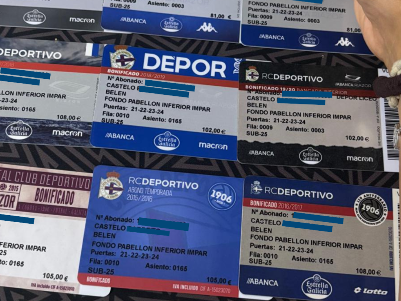 Comparativa carnets depor