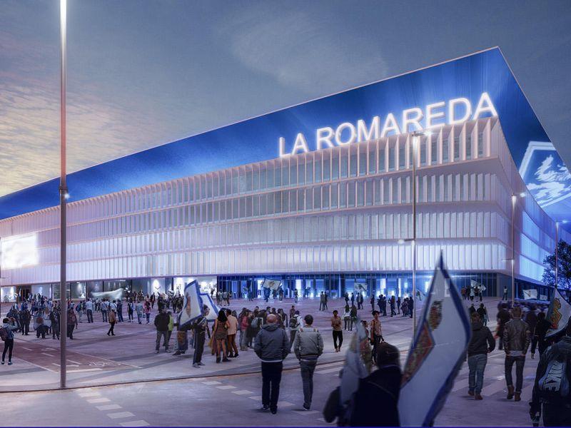 New Romareda Stadium Pedestrian 1 copyright IDOM 1 15160100