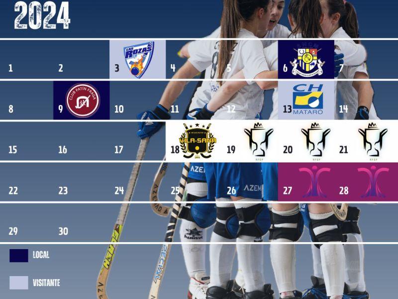 Hc coruu00f1a calendario abril 2024