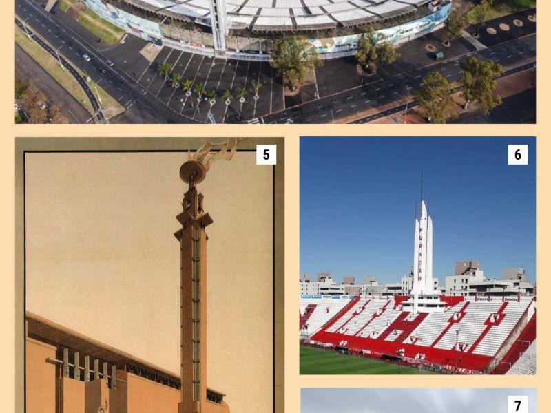 Torres en los estadios. DE CASTELLu00f3N A BERLu00cdN PASAndo por sudamu00e9rica 2