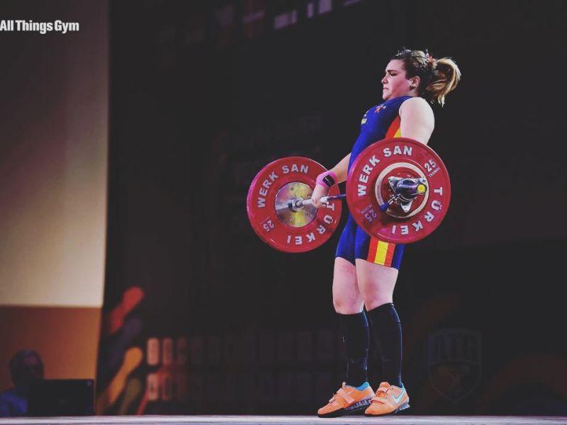 Irene blanco europeo sub15 halterofilia 2016 foto all things gym