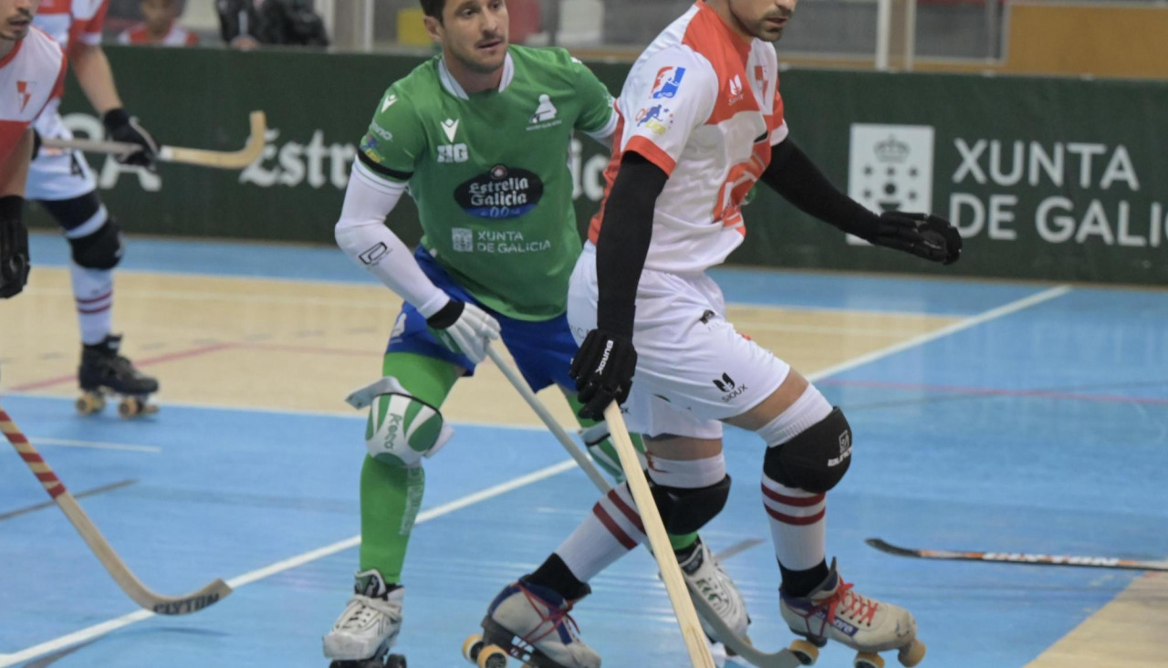 Toni Pérez, en el partido contra el SHUM en el Palacio