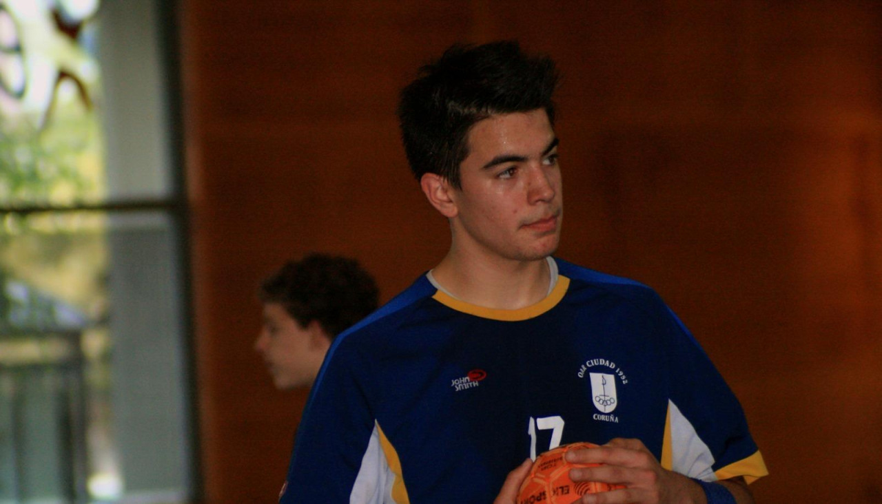 Gonzalo Carró durante su etapa en el OAR