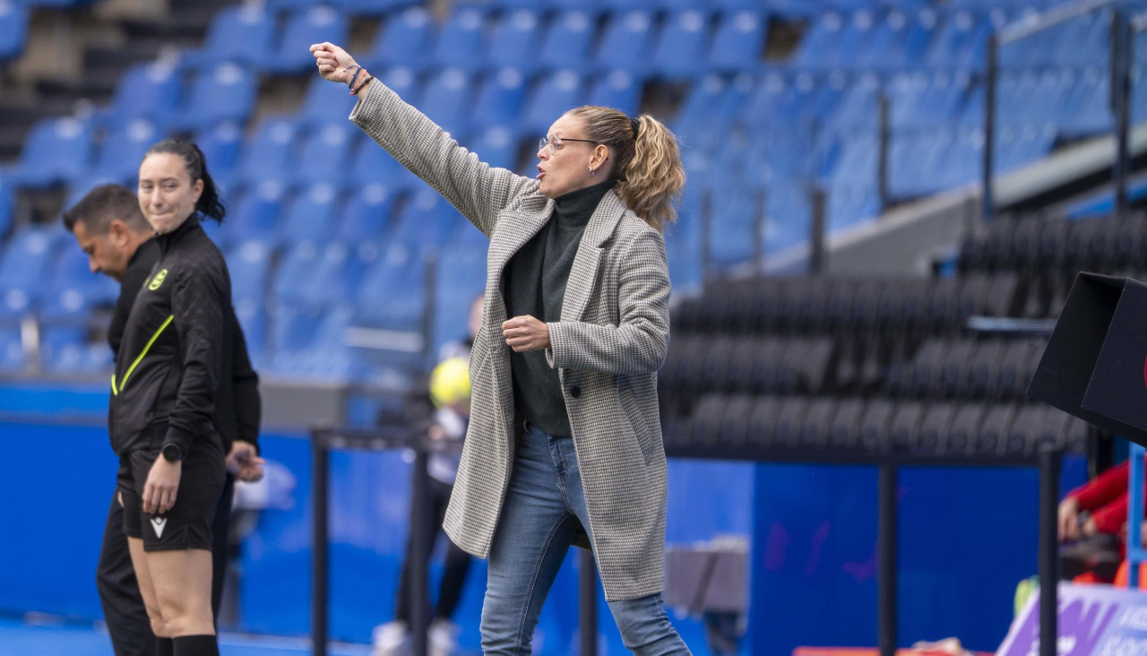 Irene Ferreras en el Dépor-Granada