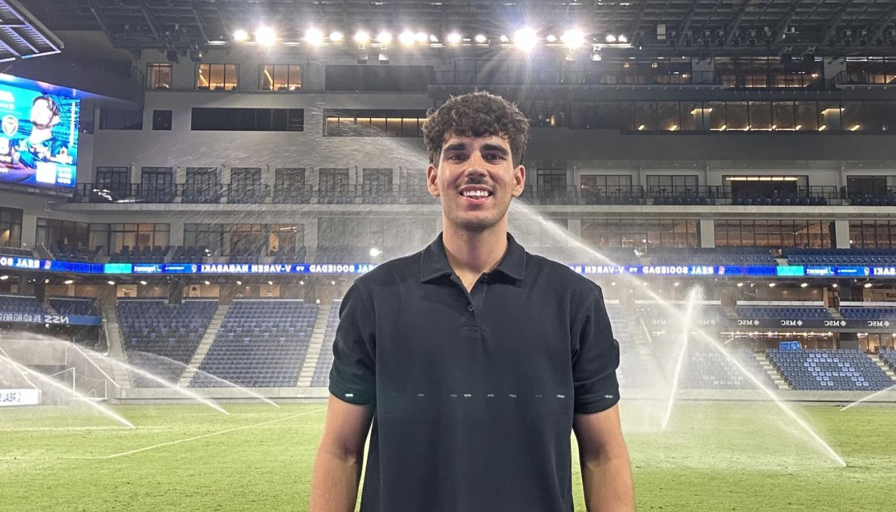 Jorge Serrano, redactor del Mundo Deportivo en San Sebastián