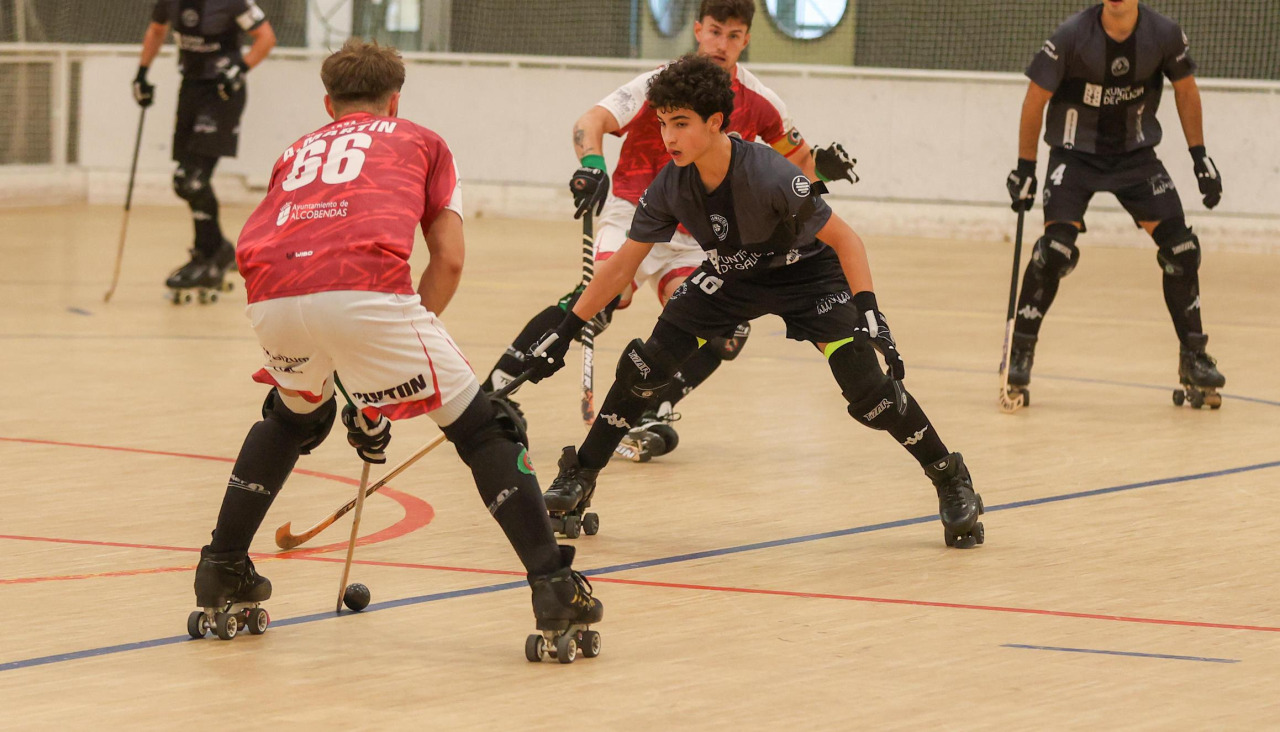 Pedro García, en un partido con el Dominicos de esta temporada