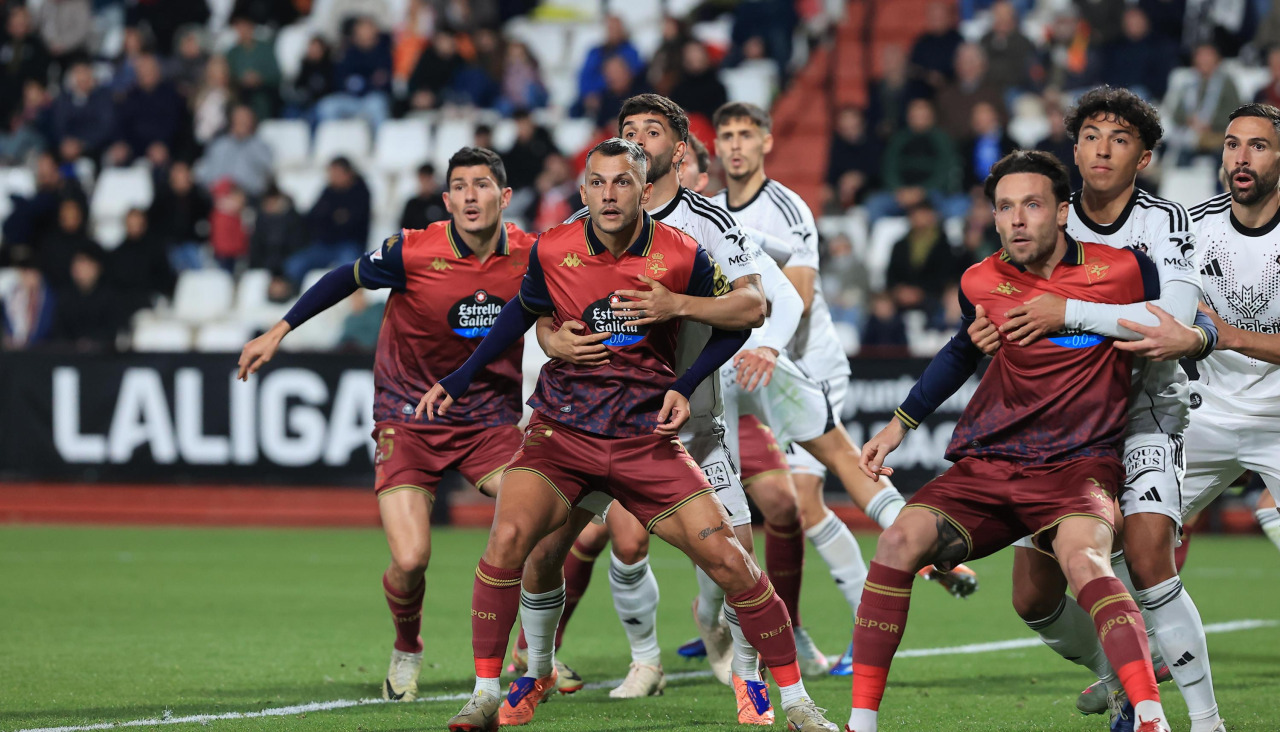El Deportivo no deja su marco a cero desde el pasado 29 de noviembre en Albacete (0-2)