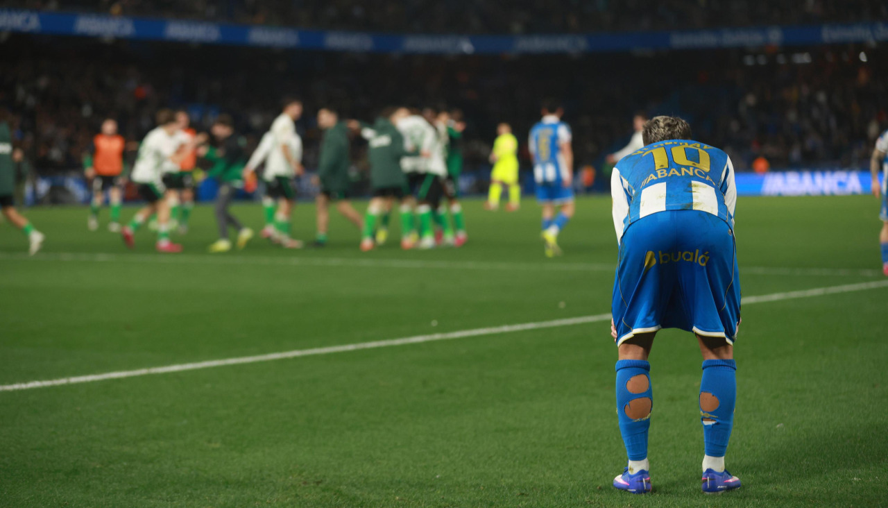 Yeremay se lamenta al término del encuentro ante el Racing